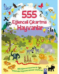 555 Eğlenceli Çıkartma - Hayvanlar