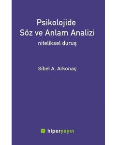 Psikolojide Söz ve Anlam Analizi