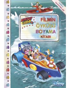 Mickey Çılgın Yarışçılar Filmin Öyküsü Boyama Kitabı