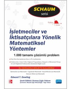İşletmeciler ve İktisatçılara Yönelik Matematiksel Yöntemler