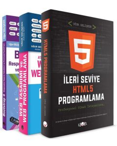 Responsive Web Tasarım ve Frond-End Back-End Programlama Eğitim Seti