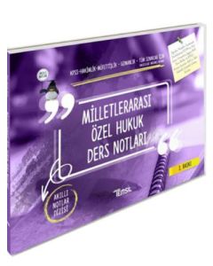 Milletlerarası Özel Hukuk Ders Notları