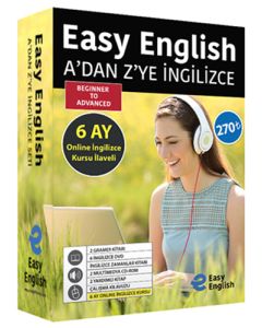 Easy English A’dan Z’ye İngilizce Eğitim Seti