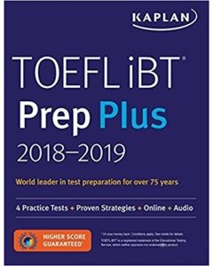 Kaplan TOEFL IBT Prep Plus 2018
