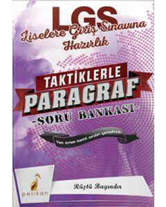 2018 LGS Liselere Giriş Sınavına Hazırlık - Taktiklerle Paragraf Soru Bankası