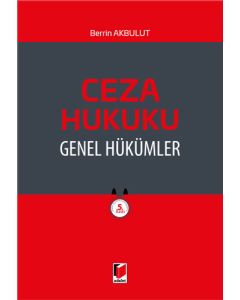 Ceza Hukuku Genel Hükümler