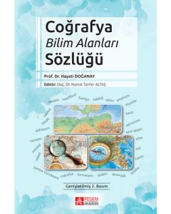 Coğrafya Bilim Alanları Sözlüğü