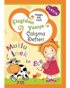 Çizgiden Yazıya Çalışma Defteri-Dik Temel Harflerle