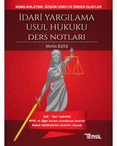 İdari Yargılama Usul Hukuku Ders Notları