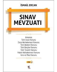 Sınav Mevzuatı Cilt 1