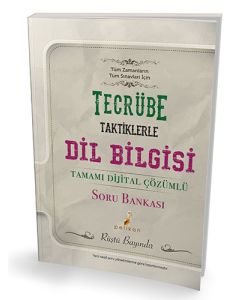 Tecrübe Taktiklerle Dil Bilgisi Tamamı Çözümlü Soru Bankası