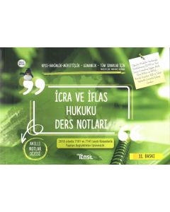 İcra ve İflas Hukuku Ders Notları