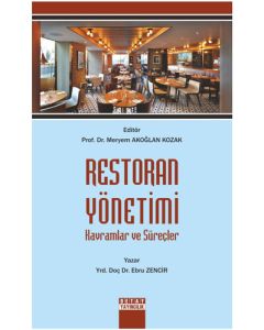 Restoran Yönetimi Kavramlar ve Süreçler