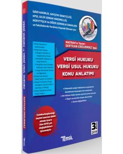 Vergi Hukuku Vergi Usul Hukuku Konu Anlatımı