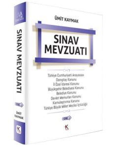 Sınav Mevzuatı Cilt 2