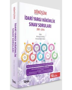 Dönüşüm İdari Yargı Hakimlik Sınav Soruları