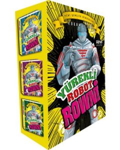 Yürekli Robot Rowni (3 Kitap Set)