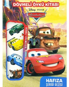 Disney Arabalar Dövmeli Öykü Kitabı