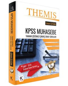 THEMİS KPSS Muhasebe Tamamı Çözümlü Çıkmış Sınav Soruları