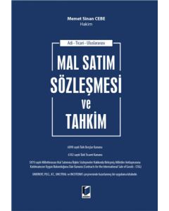 Mal Satım Sözleşmesi ve Tahkim