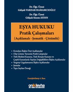 Eşya Hukuku Pratik Çalışmaları