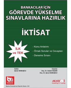 Bankacılar İçin Görevde Yükselme Sınavlarına Hazırlık İktisat