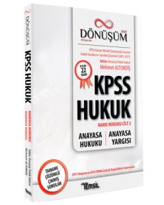 KPSS Hukuk - Kamu Hukuku Cilt 2 