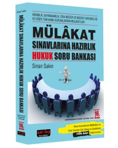 Mülakat Sınavlarına Hazırlık Hukuk Soru Bankası