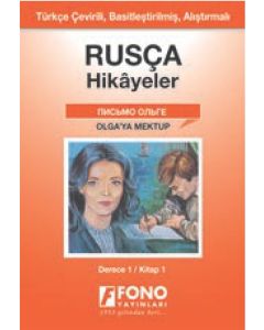 Rusça Türkçe Hikayeler - Olga'ya Mektup (Derece 1-A)