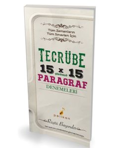 Tecrübe 15x15 Çözümlü Paragraf Denemeleri