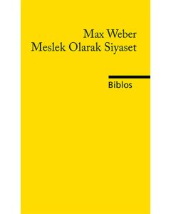 Meslek Olarak Siyaset (Cep Boy)