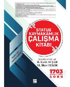 Status Kaymakamlık Çalışma Kitabı