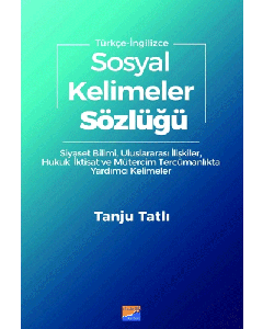 Sosyal Kelimeler Sözlüğü Türkçe - İngilizce