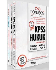 Dönüşüm KPSS Hukuk Seti (3 Kitap Takım)