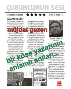 Bir Köşe Yazarının Anlamlı Anıları…