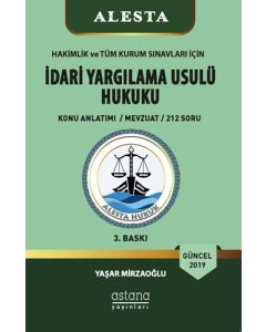 Alesta 2019 İdari Yargılama Usulü Hukuku