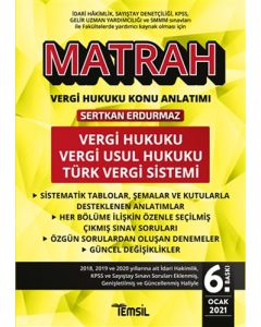 Matrah Konu Anlatımı Vergi Hukuku Vergi Usul Hukuku Türk Vergi Sistemi