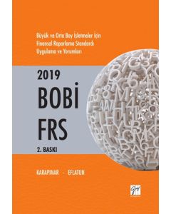Büyük ve Orta Boy İşletmeler İçin Finansal Raporlama Standardı Uygulama ve Yorumları 2019 Bobi Frs (Ciltli)