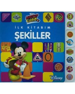 Disney Mickey Ve Çılgın Yarışçılar - İlk Kitabım Şekiller
