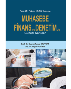 Muhasebe Finans ve Denetimde Güncel Konular