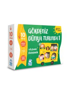 Gökdeniz Dünya Turunda 2. Sınıf Seti - 10 Kitap Takım
