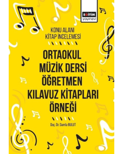 Ortaokul Müzik Dersi Öğretmen Kılavuz Kitapları Örneği