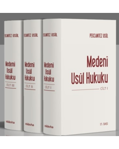Medeni Usül Hukuku - 3 Cilt Takım (Ciltli)