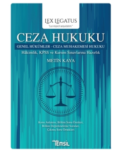 Ceza Hukuku Genel Hükümler - Ceza Muhakemesi Hukuku