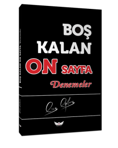 Boş Kalan On Sayfa - Denemeler