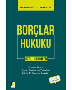 Borçlar Hukuku Özel Hükümler