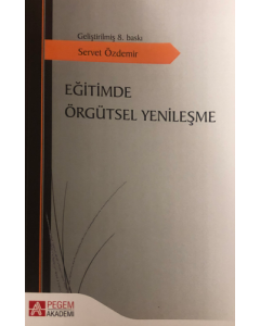 Eğitimde Örgütsel Yenileşme