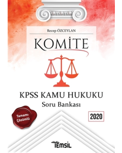 Komite Kpss Kamu Hukuku Soru Bankası 2020