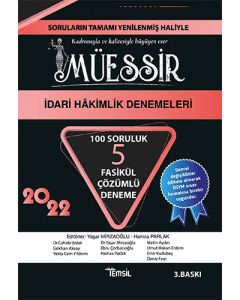 Müessir İdari Hakimlik Denemeleri