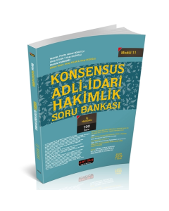 KONSENSUS Adli-İdari Hakimlik İş Hukuku Soru Bankası 